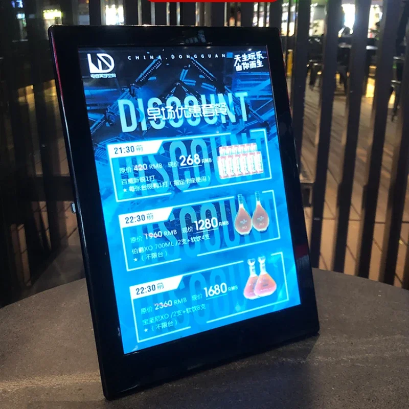 Coffee Tea Menu - Verlichte Led Wijnkaart Display Bar Ktv