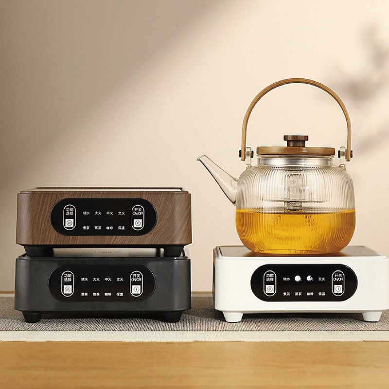 Coffee Tea Warmer - 1500W Elektrische Keramische Kookplaat Draagbare Theekookplaat