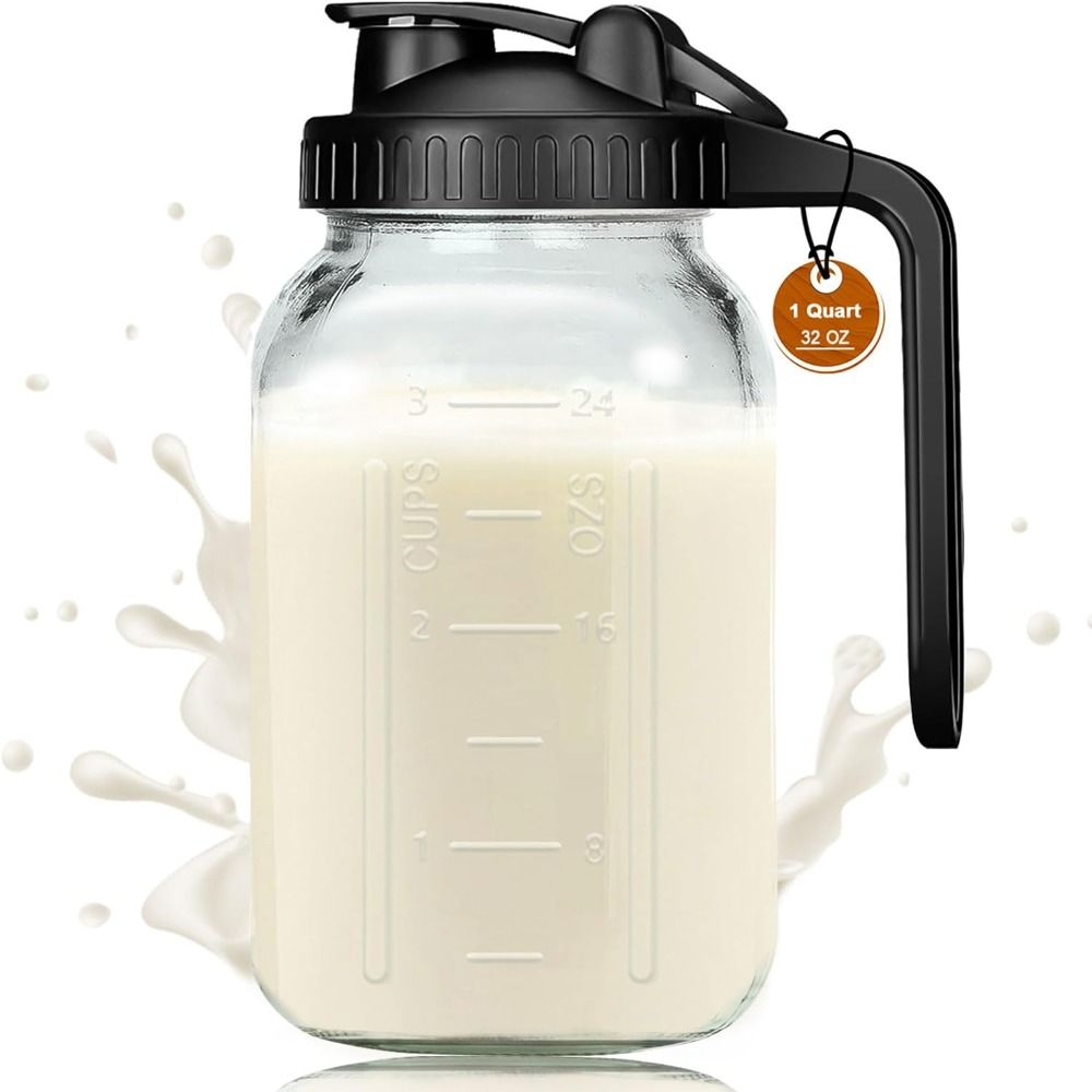 Cold Brew Jar - 32oz Glazen beker Grote capaciteit Auto-geschikte