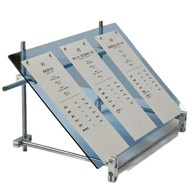 Coffee Tea Menu - Acryl displaystandaard voor optische as, displaystandaard
