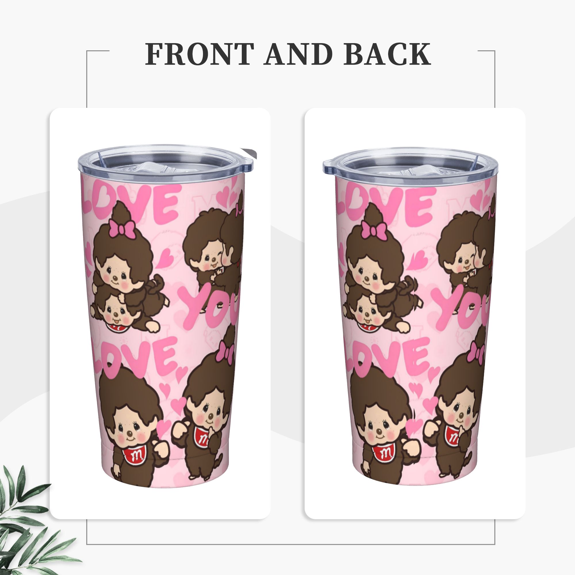 Cold Brew Jar - Leuke Monchichis Chimutan Rvs Tumbler Camping
