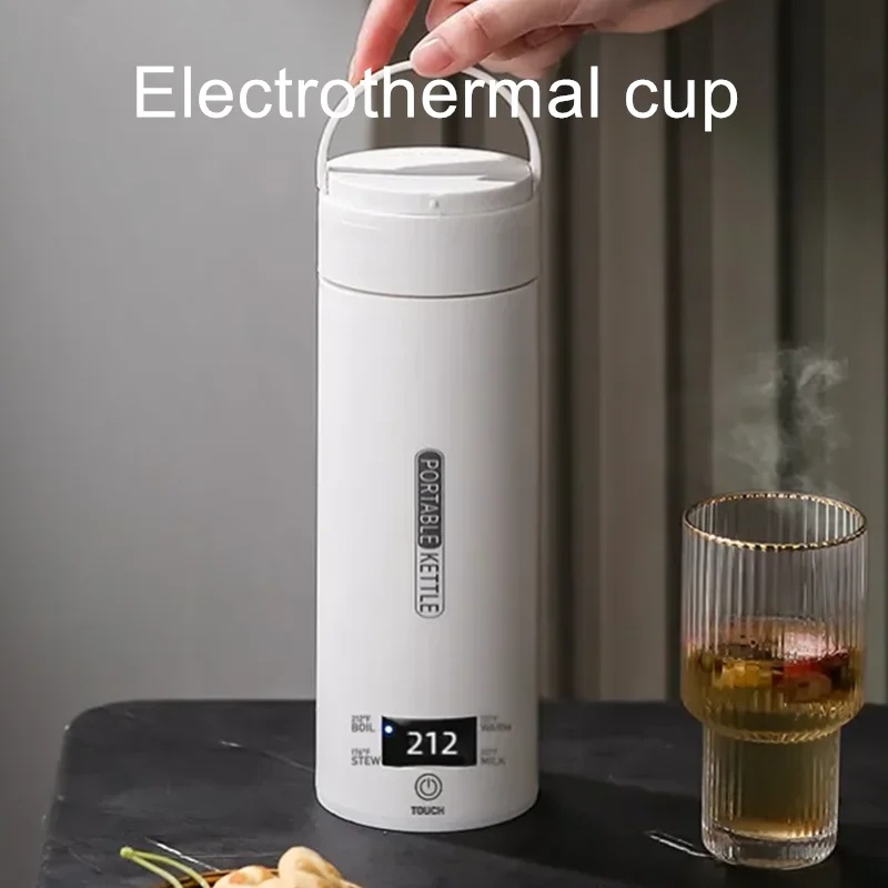 Coffee Tea Menu - Draagbare elektrische waterkoker voor onderweg, thermische