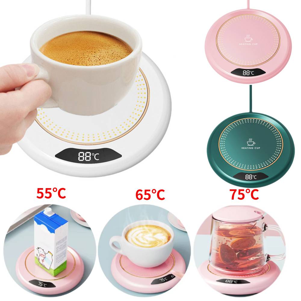 Coffee Tea Warmer - Nieuwe USB-kopjeswarmer Koffiemok Verwarming Coaster 3
