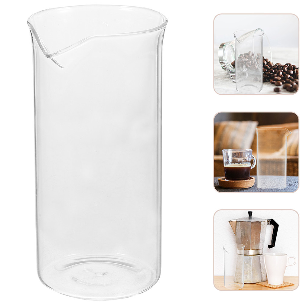 Coffee Tea Pot - Stevige glazen kop voor koffie- en