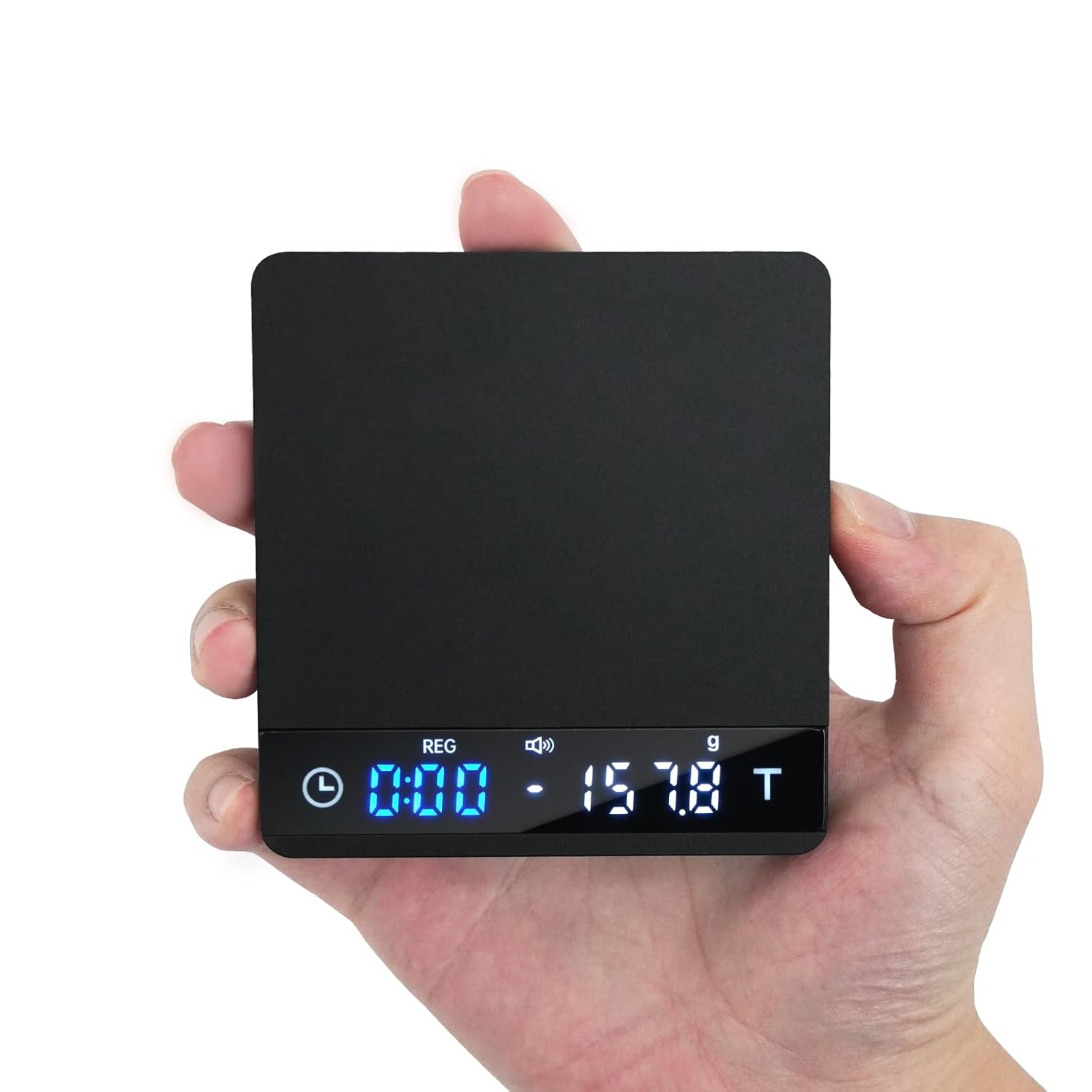 Coffee Tea Shop - Nano-koffieweegschaal met timer, espresso-weegschaal, automatische peel-touch-sensor