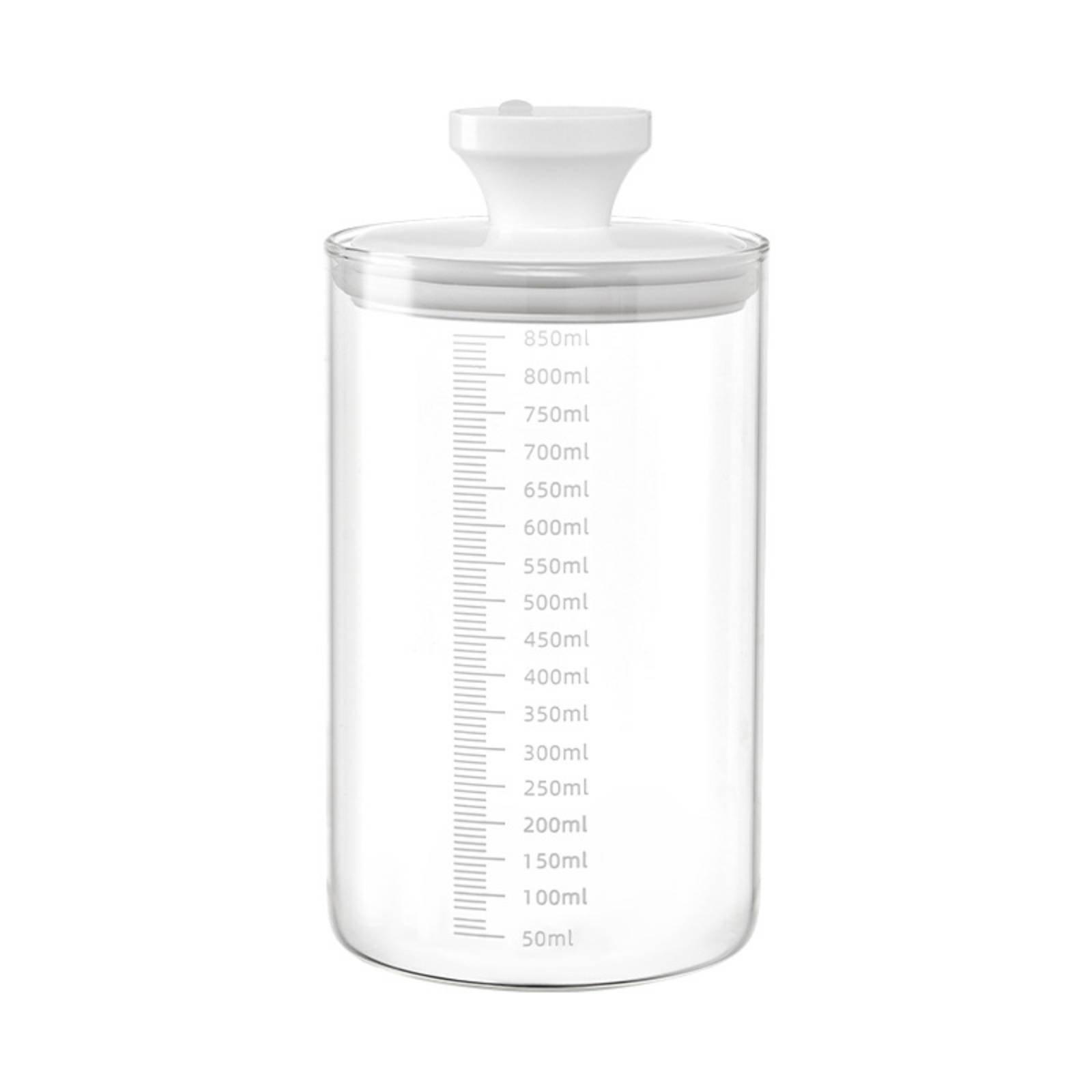 Glazen voorraadpot voor in de  - Coffee Tea Bean Leaf recensie en prijs