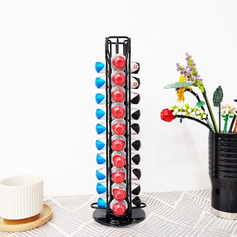 40-delige draaibare metalen ko - Coffee Capsule Holder recensie en prijs
