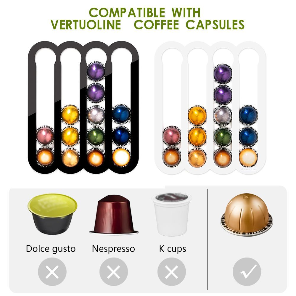 VERTUOLINE Acryl materiaal met - Coffee Capsule Holder recensie en prijs