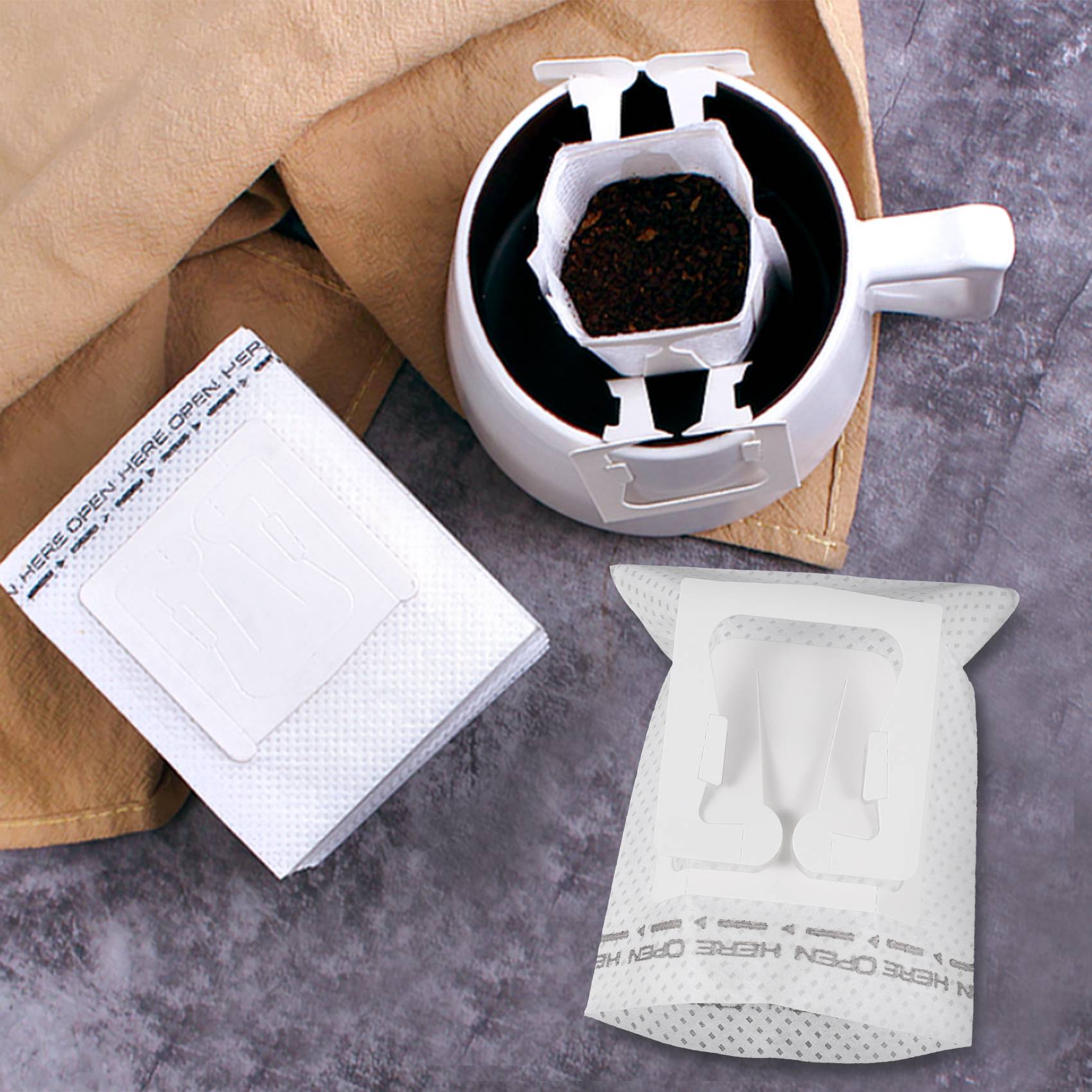 50 stuks / verpakking druppelk - Coffee Tea & Jane recensie en prijs