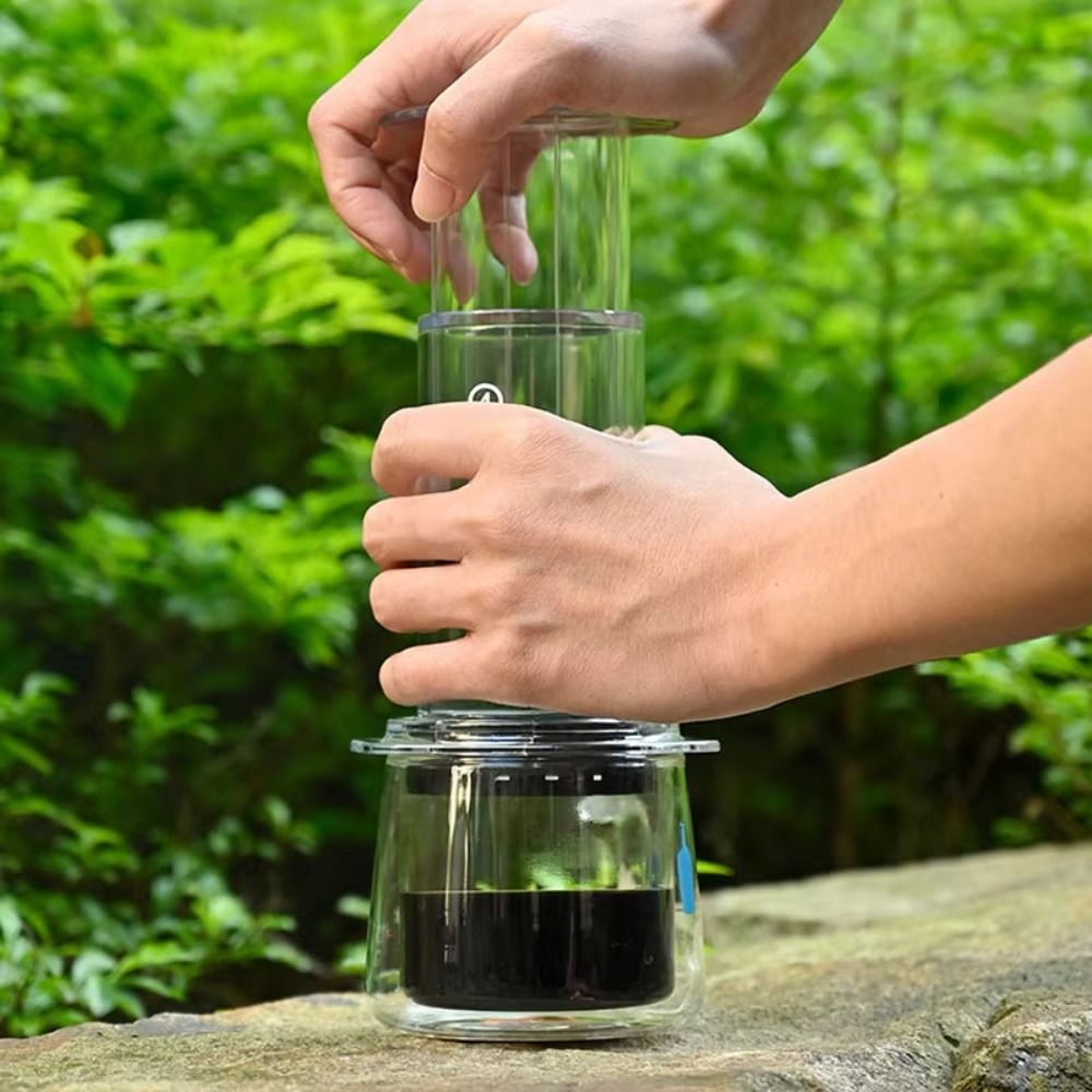 Draagbare koffiekan Franse sti - Cold Brew Jar recensie en prijs