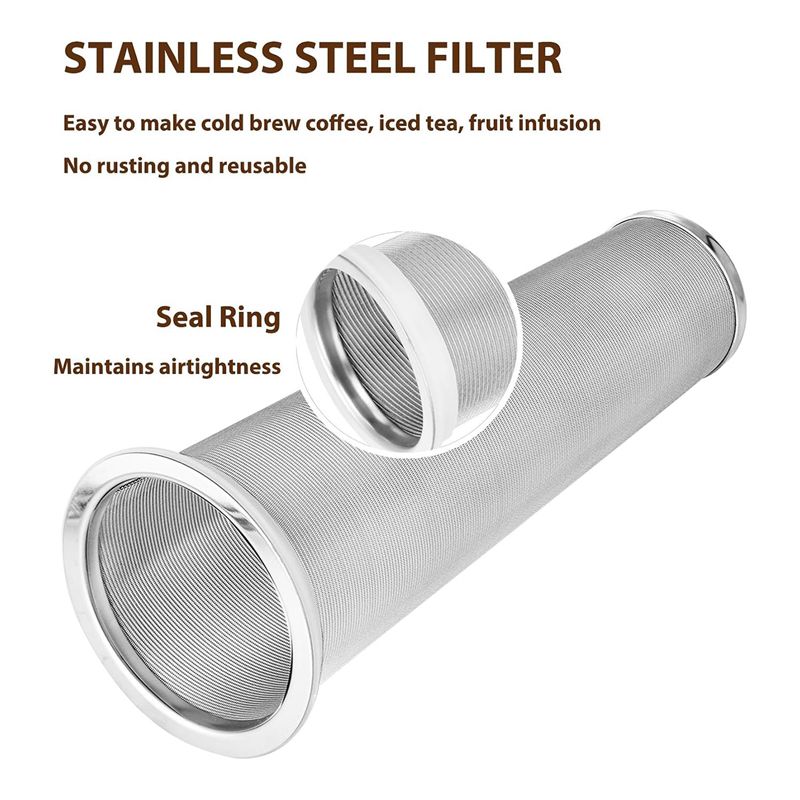 ABUH-koffiefilter voor cold br - Cold Brew Jar recensie en prijs