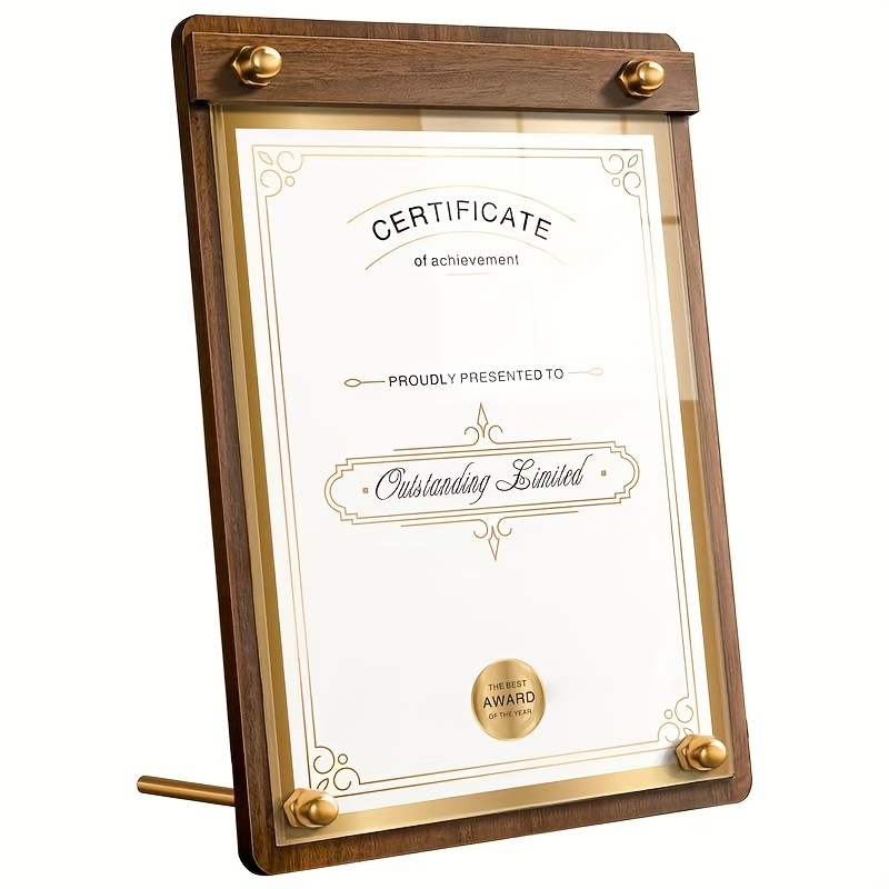 1Pc Massief Houten Desktop Cli - Coffee Tea Menu recensie en prijs