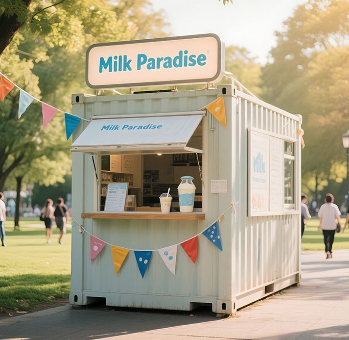 Prefab container koffieshop, m - Coffee Tea Shop recensie en prijs