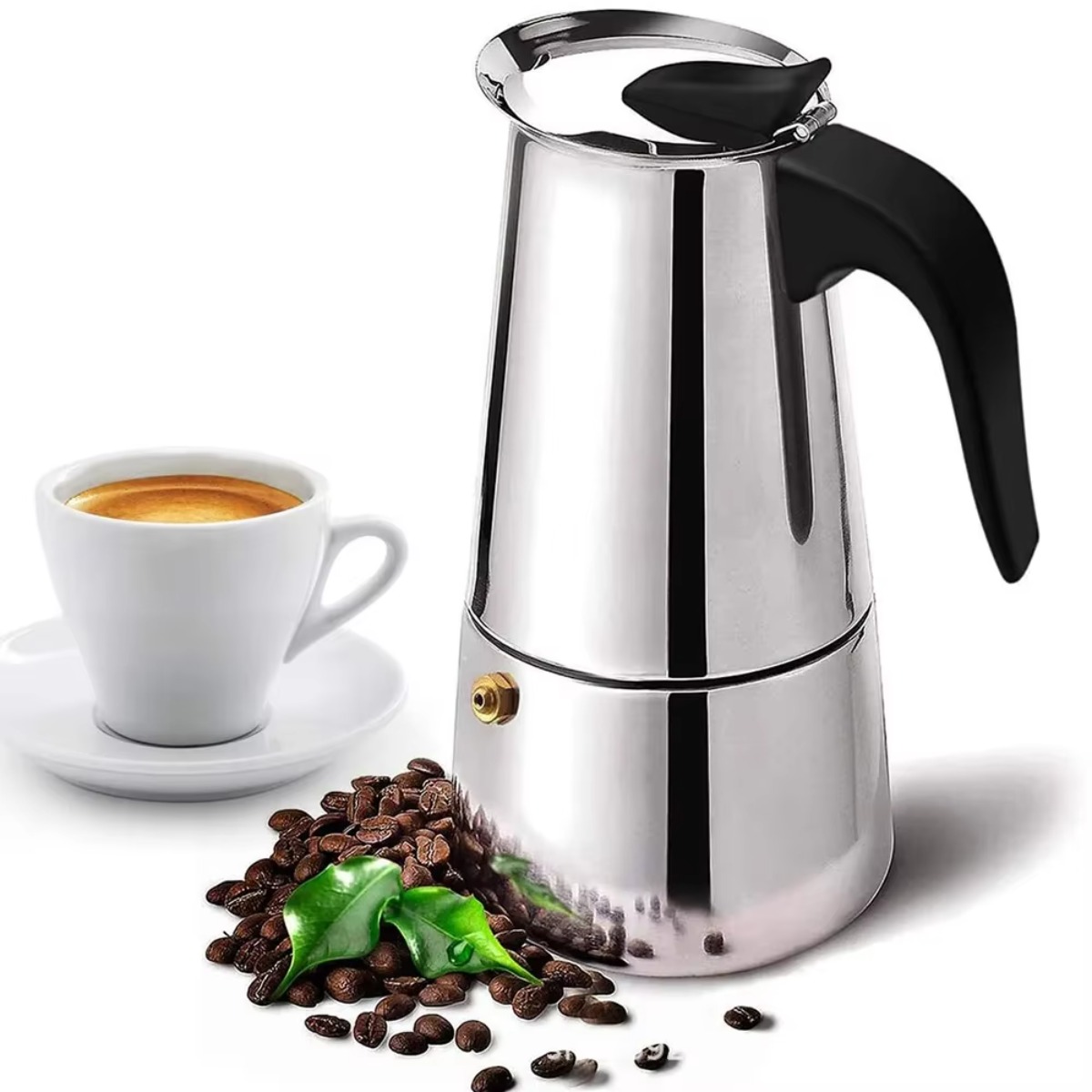 Draagbare Mocha Koffiepot van  - Coffee Tea Pot recensie en prijs