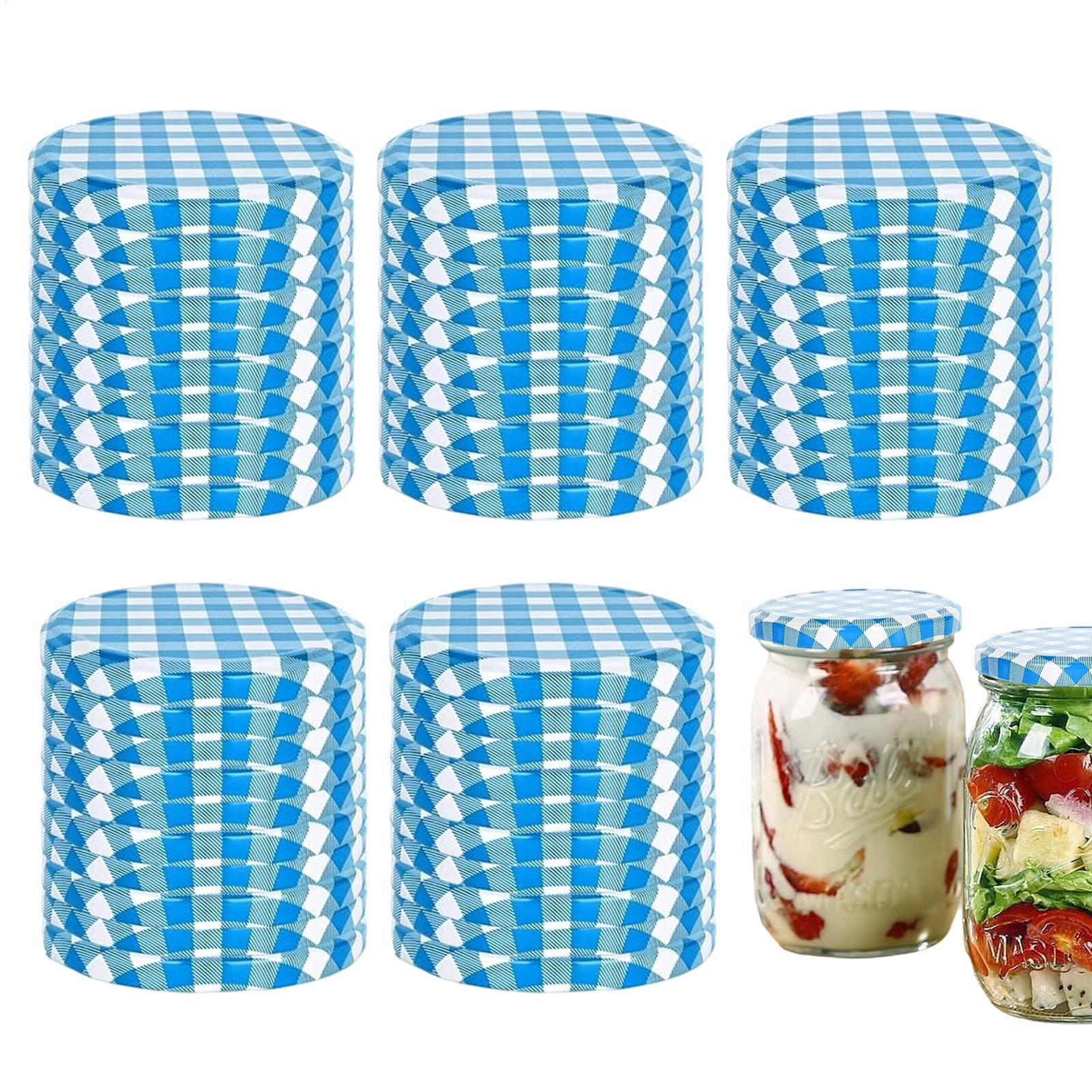 Canning Jar-deksels 50 stuks l - Coffee Tea & Jane recensie en prijs