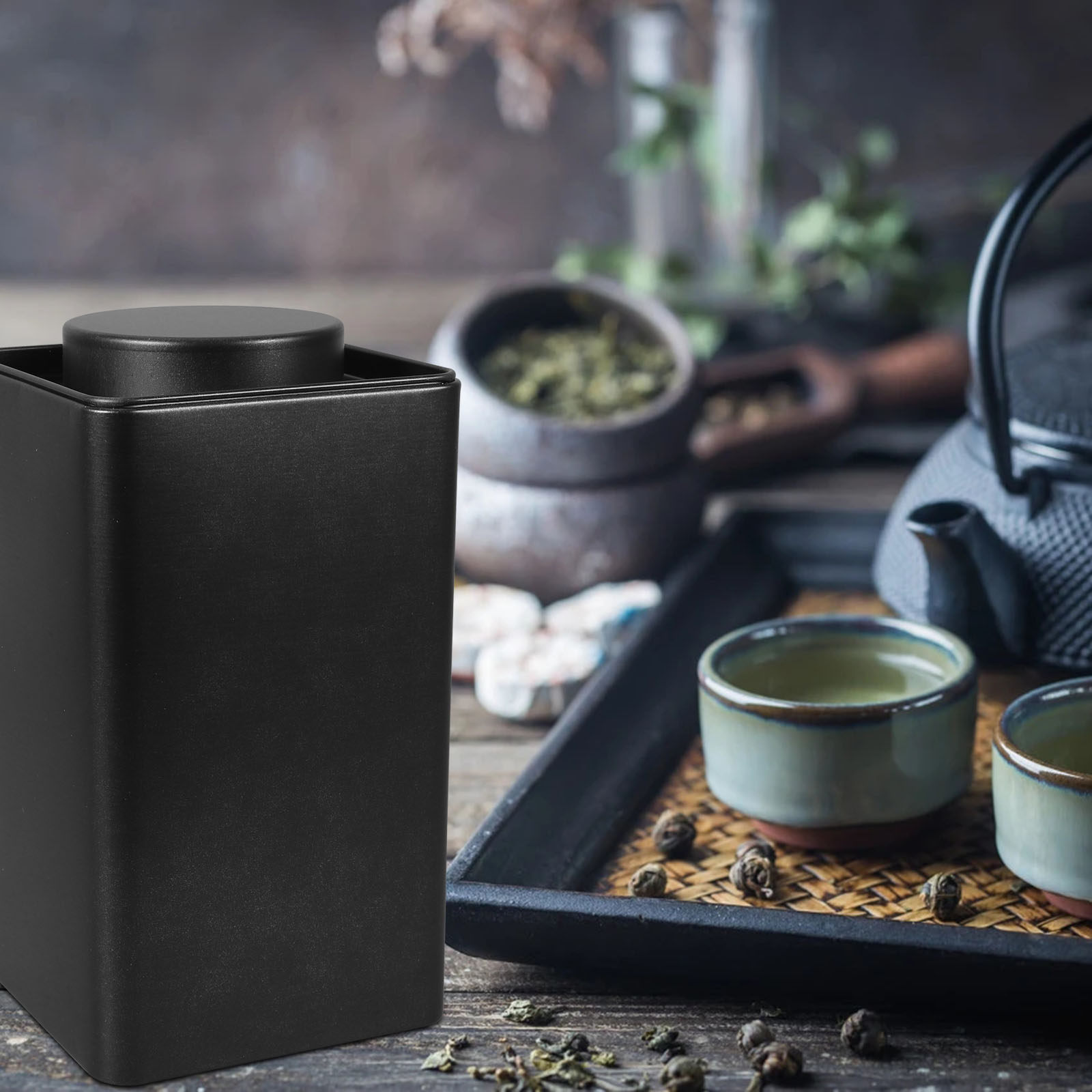 3-delige elegante vintage meta - Coffee Tea Canister Set recensie en prijs