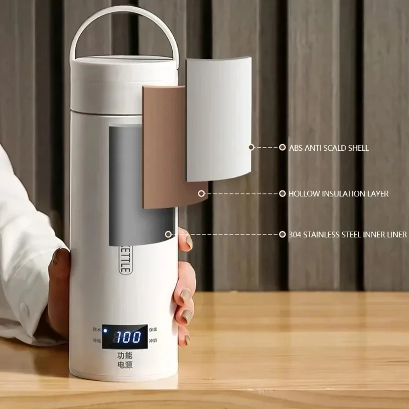 450ML Waterkokers Draagbare Th - Coffee Tea Menu recensie en prijs