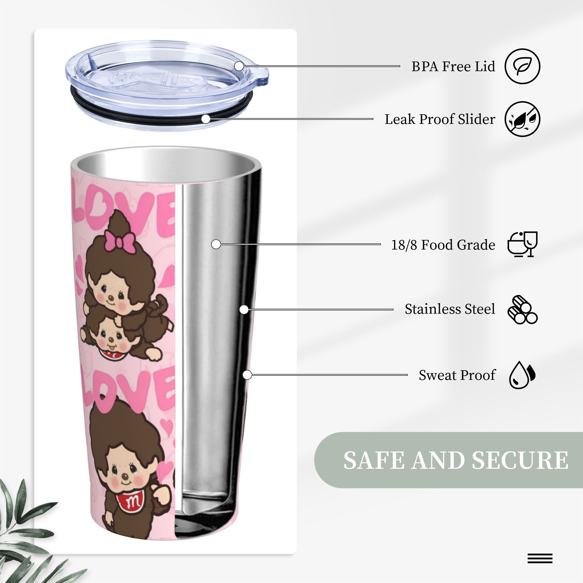 Leuke Monchichis Chimutan Rvs  - Cold Brew Jar recensie en prijs