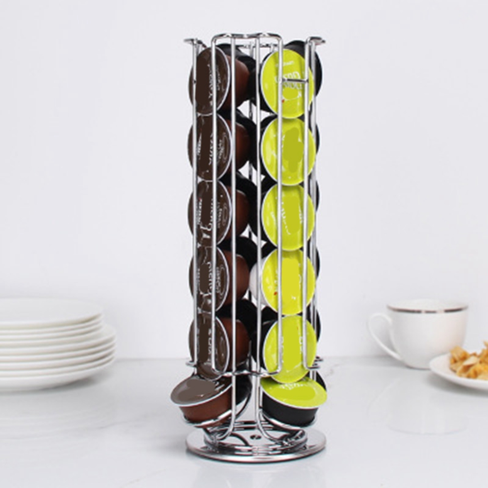 AS63-18Cups Draaibare Koffiepo - Coffee Capsule Holder recensie en prijs