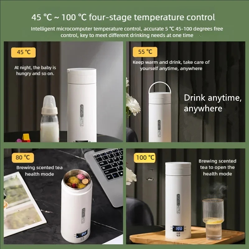 Elektrische waterkokers, draag - Coffee Tea Menu recensie en prijs