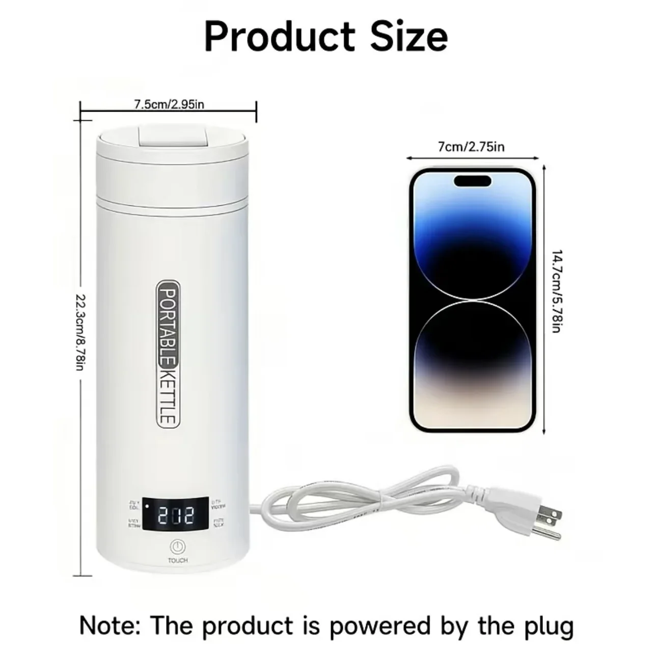450ML Elektrische Waterkoker D - Coffee Tea Menu recensie en prijs