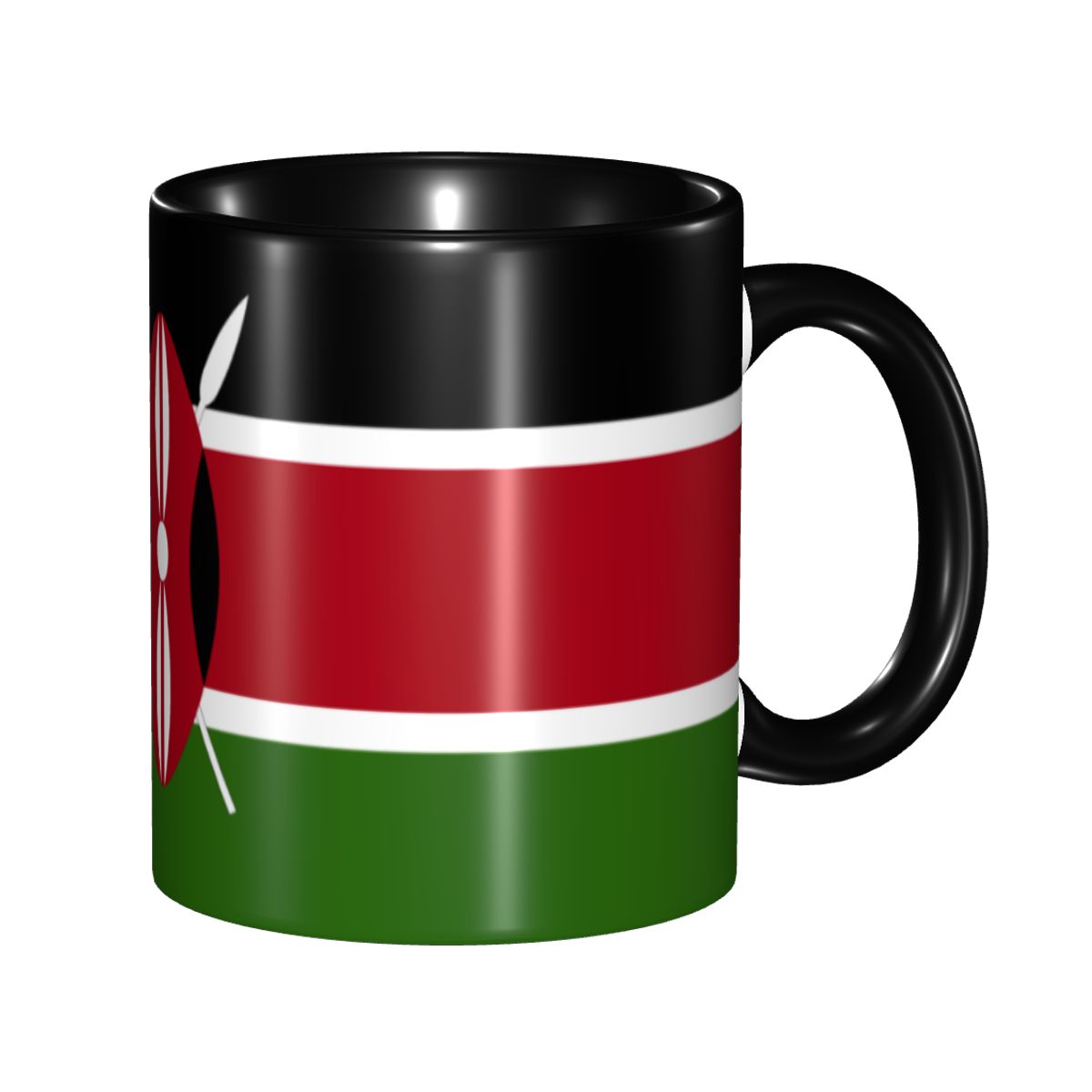 Kenia vlag koffiemok DIY aange - Coffee Tea Kenya recensie en prijs