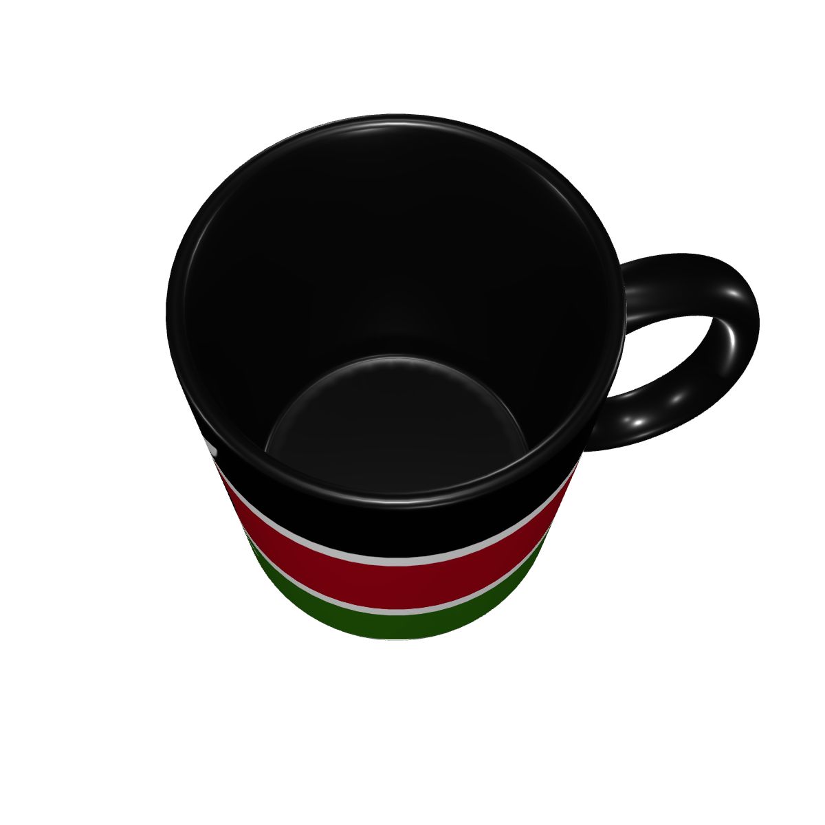 Kenia vlag koffiemok DIY aange - Coffee Tea Kenya recensie en prijs