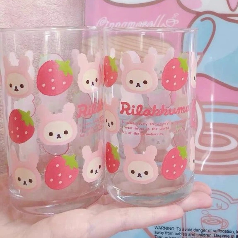 Rilakkuma glazen beker, schatt - Coffee Tea Shop recensie en prijs