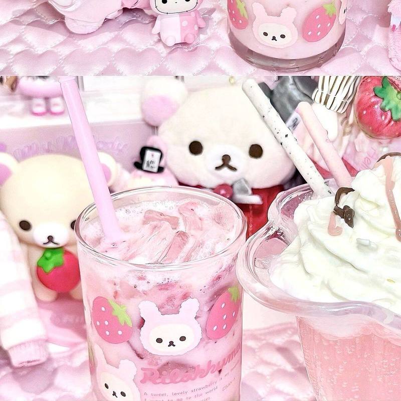 Rilakkuma glazen beker, schatt - Coffee Tea Shop recensie en prijs