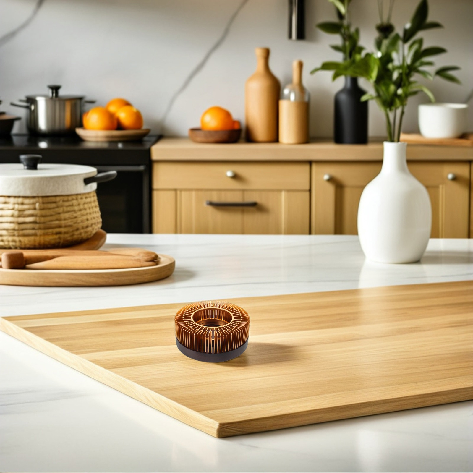 Gouden theepotverwarmer, alumi - Coffee Tea Warmer recensie en prijs