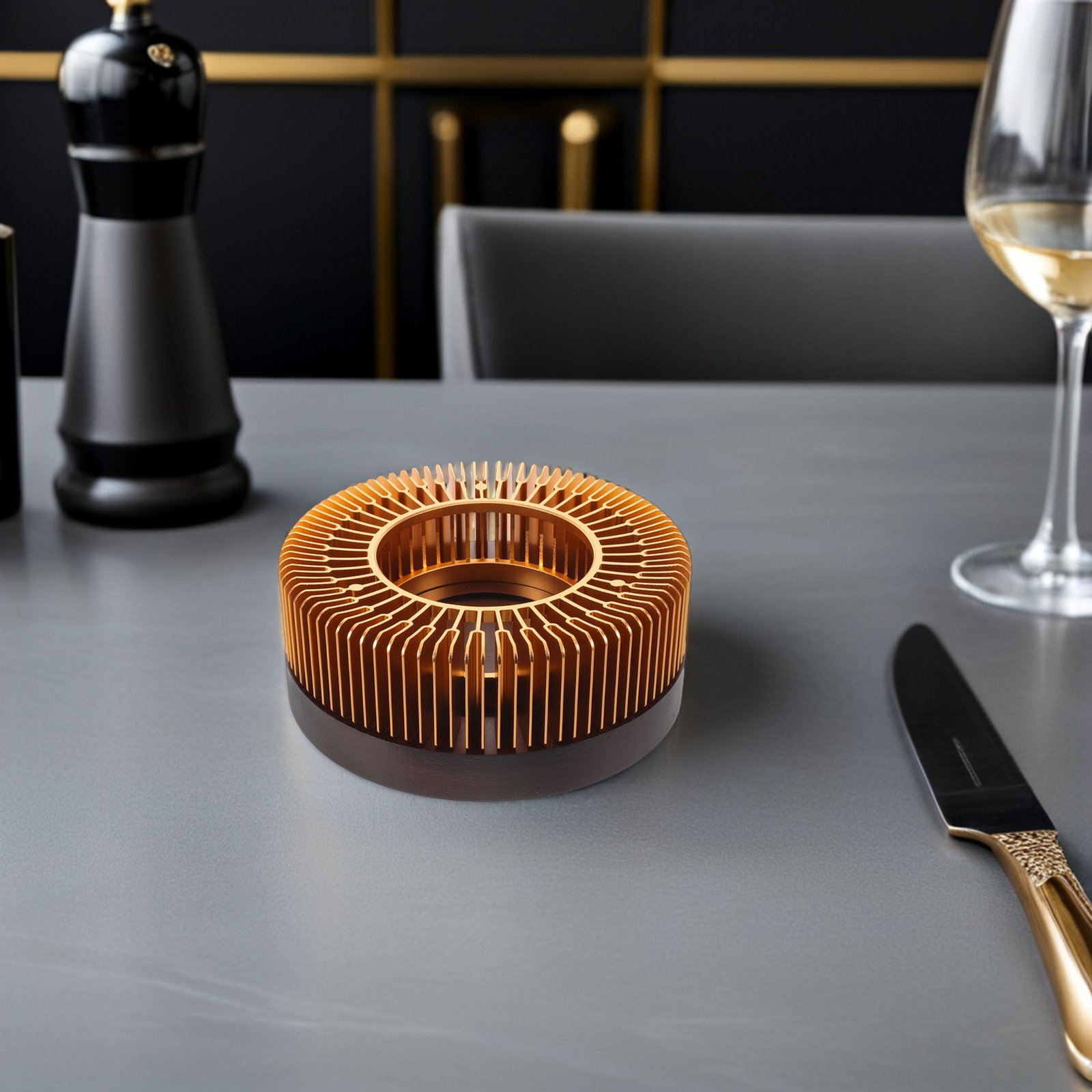 Gouden theepotverwarmer, alumi - Coffee Tea Warmer recensie en prijs