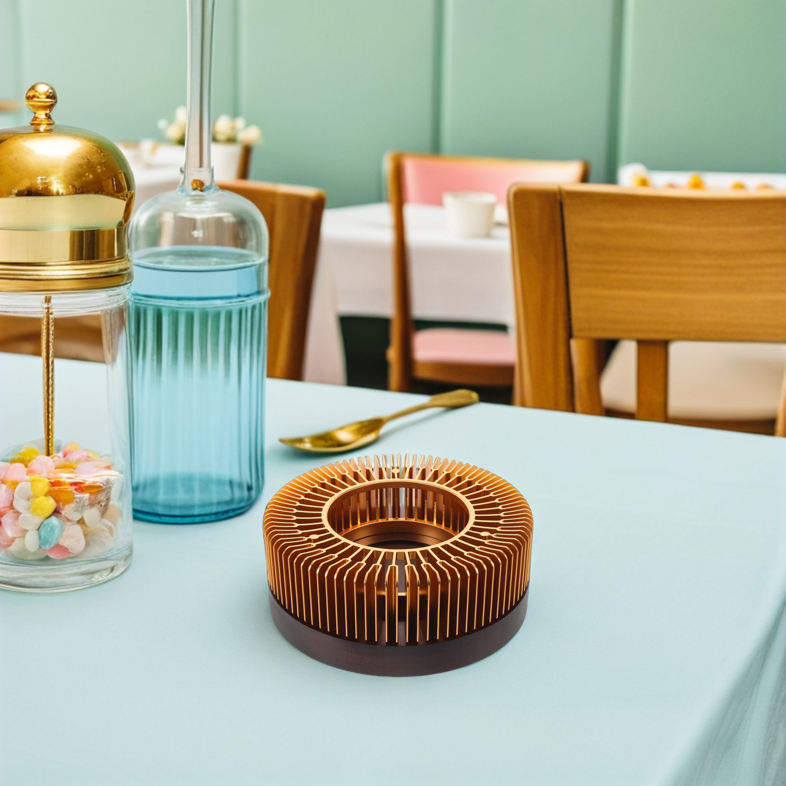 Gouden theepotverwarmer, alumi - Coffee Tea Warmer recensie en prijs