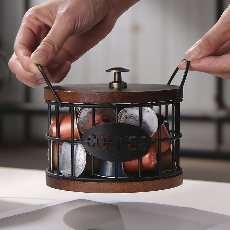 Koffieopbergmandje Koffiecapsu - Coffee Capsule Holder recensie en prijs