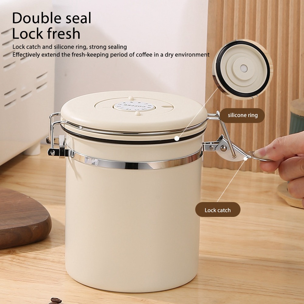 Praktische 304 roestvrijstalen - Coffee Tea Canister Set recensie en prijs