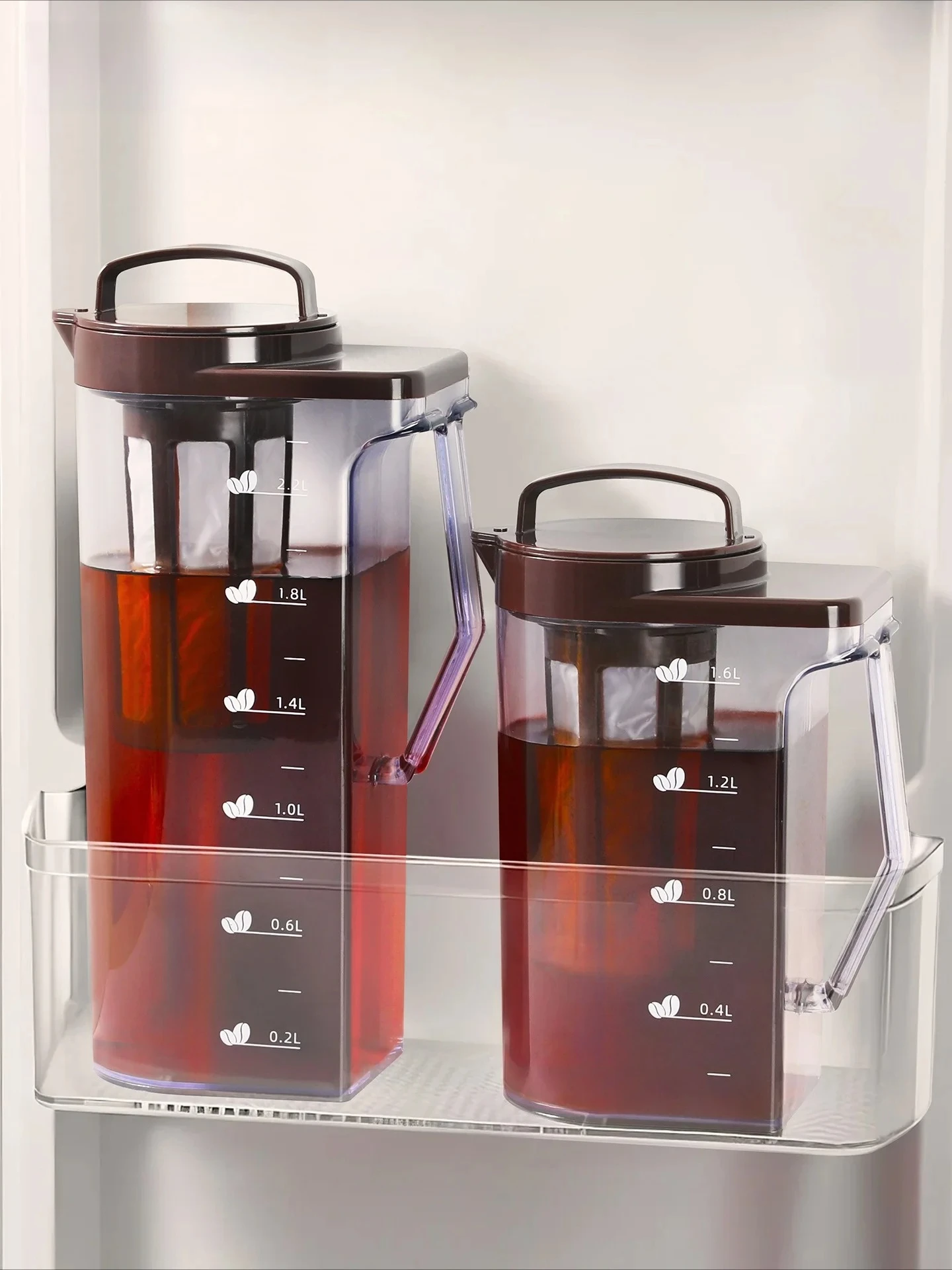 Grote plastic koude-brew koffi - Coffee Tea Pot recensie en prijs